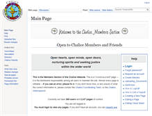 Tablet Screenshot of members.chaliceuucongregation.org